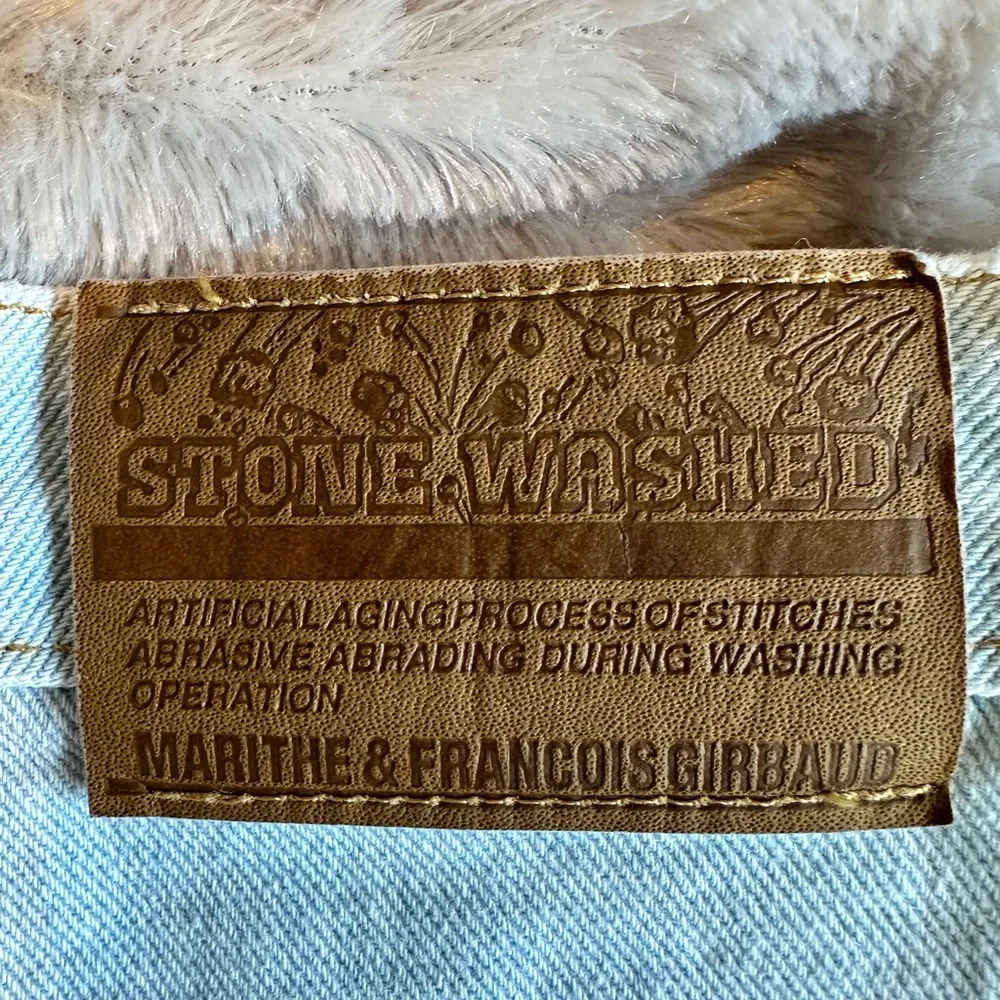 👖 Marithé + François Girbaud Vintage Stone Wash Denim Capri Jeans 9/10 Long
